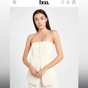 BOA peplum top size M